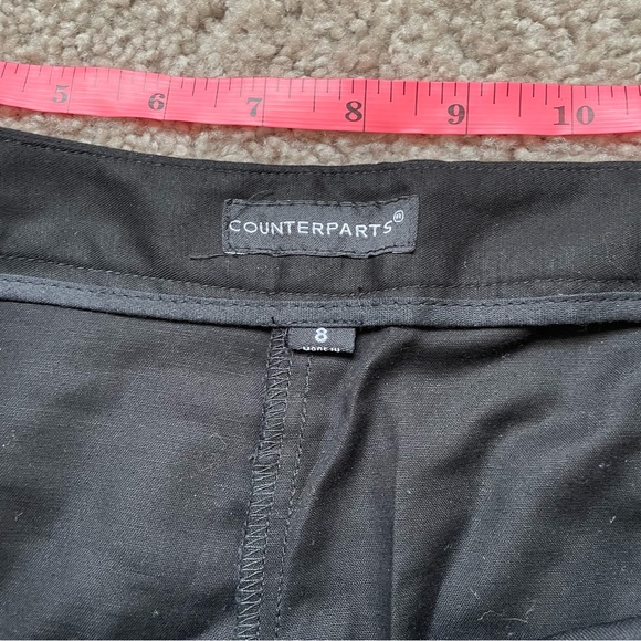 Counterparts wide leg black size 8 - Picture 3 of 10